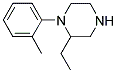 2-ETHYL-1-(2-METHYLPHENYL)PIPERAZINE Struktur