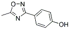 4-(5-METHYL-1,2,4-OXADIAZOL-3-YL)PHENOL Struktur