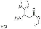 3-AMINO-3-FURAN-2-YL-PROPIONIC ACID ETHYL ESTER HYDROCHLORIDE Struktur