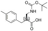 (S)-2-(TERT-BUTOXYCARBONYLAMINO-METHYL)-3-P-TOLYL-PROPIONIC ACID Struktur