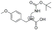 (R)-2-(TERT-BUTOXYCARBONYLAMINO-METHYL)-3-(4-METHOXY-PHENYL)-PROPIONIC ACID Struktur