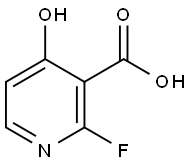 2-FLUORO-4-HYDROXYNICOTINIC ACID Struktur