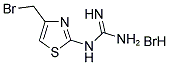 1-(4-BROMOMETHYL-2-THIAZOYL)GUANIDINE, HYDROBROMIDE SALT Struktur