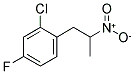 1-(2-CHLORO-4-FLUOROPHENYL)-2-NITROPROPANE Struktur