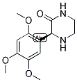 (S)-3-(2,4,5-TRIMETHOXY-PHENYL)-PIPERAZIN-2-ONE Struktur