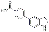 4-(2,3-DIHYDRO-1H-INDOL-5-YL)-BENZOIC ACID Struktur