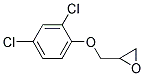 2-[(2,4-DICHLOROPHENOXY)METHYL]OXIRANE Struktur