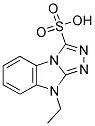 9-ETHYL-9H-[1,2,4]TRIAZOLO[4,3-A]BENZIMIDAZOLE-3-SULFONIC ACID Struktur