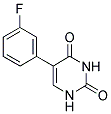 5-(3-FLUOROPHENYL)-2,4(1H,3H)-PYRIMIDINEDIONE Struktur