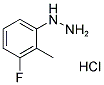 (3-FLUORO-2-METHYLPHENYL)HYDRAZINE HYDROCHLORIDE Struktur