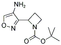 2-(4-AMINO-ISOXAZOL-3-YL)-AZETIDINE-1-CARBOXYLIC ACID TERT-BUTYL ESTER Struktur