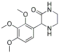 3-(2,3,4-TRIMETHOXY-PHENYL)-PIPERAZIN-2-ONE Struktur