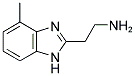 2-AMINOETHYL-4(7)-METHYL-BENZIMIDAZOLE Struktur