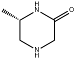 (S)-6-メチルピペラジン-2-オン 化學(xué)構(gòu)造式