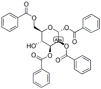 1,2,3,6-TETRA-O-BENZOYL-ALPHA-D-MANNOSE Struktur