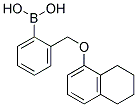 2-[(1',2',3',4'-TETRAHYDRO-5-NAPHTHYLOXY)METHYL]PHENYLBORONIC ACID Struktur