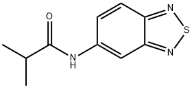 N-2,1,3-BENZOTHIADIAZOL-5-YL-2-METHYLPROPANAMIDE Struktur