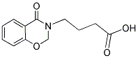 4-(4-OXO-4 H-BENZO[ E ][1,3]OXAZIN-3-YL)-BUTYRIC ACID Struktur