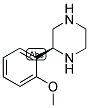 (S)-2-(2-METHOXY-PHENYL)-PIPERAZINE Struktur