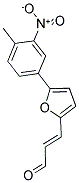 (2E)-3-[5-(4-METHYL-3-NITROPHENYL)-2-FURYL]ACRYLALDEHYDE Struktur