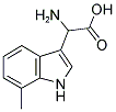 AMINO-(7-METHYL-1H-INDOLE-3-YL)-ACETIC ACID Struktur