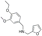 N-(4-ETHOXY-3-METHOXYBENZYL)-N-(2-FURYLMETHYL)AMINE Struktur