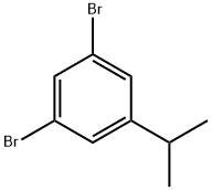 1,3-DIBROMO-5-ISOPROPYLBENZENE Struktur