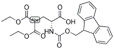 FMOC-D-GLA(OET)2-OH Struktur