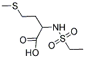 2-[(ETHYLSULFONYL)AMINO]-4-(METHYLTHIO)BUTANOIC ACID Struktur