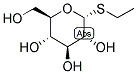 ETHYL ALPHA-D-THIOGLUCOPYRANOSIDE Struktur