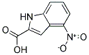 4-NITROINDOLE-2-CARBOXYLIC ACID Struktur