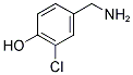 3-CHLORO-4-HYDROXYBENZYLAMINE Struktur