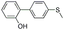 4'-(METHYLSULFANYL)[1,1'-BIPHENYL]-2-OL Struktur