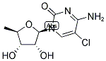 5-CHLORO-5'-DEOXYCYTIDINE Struktur