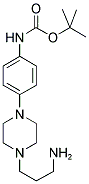 [4-[4-(3-AMINO-PROPYL)-PIPERAZIN-1-YL]-PHENYL]-CARBAMIC ACID TERT-BUTYL ESTER Struktur