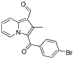 3-(4-BROMO-BENZOYL)-2-METHYL-INDOLIZINE-1-CARBALDEHYDE Struktur