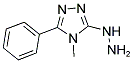 3-HYDRAZINO-4-METHYL-5-PHENYL-4H-1,2,4-TRIAZOLE Struktur