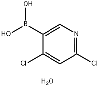 2,4-DICHLOROPYRIDINE-5-BORONIC ACID HYDRATE price.