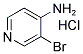 3-BROMO-PYRIDIN-4-YLAMINE HCL Struktur