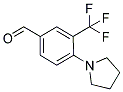 4-PYRROLIDIN-1-YL-3-TRIFLUOROMETHYL-BENZALDEHYDE Struktur