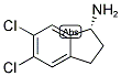 (R)-5,6-DICHLORO-INDAN-1-YLAMINE Struktur