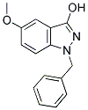 1-BENZYL-5-METHOXY-1H-INDAZOL-3-OL Struktur