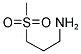 3-METHANESULFONYL-PROPYLAMINE Struktur