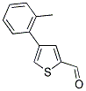 4-(2-METHYLPHENYL)-2-THIOPHENECARBALDEHYDE Struktur