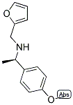 (R)-N-(FURAN-2-YLMETHYL)-1-(4-METHOXYPHENYL)ETHANAMINE Struktur