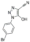 1-(4-BROMOPHENYL)-5-HYDROXY-1H-1,2,3-TRIAZOLE-4-CARBONITRILE Struktur