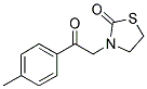 3-[2-(4-METHYLPHENYL)-2-OXOETHYL]-1,3-THIAZOLIDIN-2-ONE Struktur