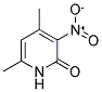 4,6-DIMETHYL-3-NITRO-2(1H)-PYRIDINONE Struktur