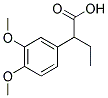 2-(3,4-DIMETHOXYPHENYL)BUTANOIC ACID Struktur