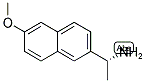 (R)-1-(6-METHOXYNAPHTHALEN-2-YL)ETHANAMINE Struktur